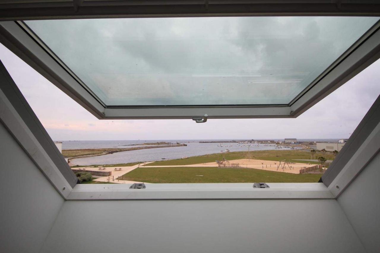 Appart-Duplex Vue Mer Panoramique Balcon & Piscine Proche Commerce Penmarcʼh エクステリア 写真